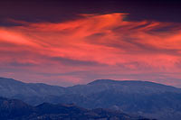 Sunset Over Inyo Mountains - White Mountains, California (3842 bytes) www.jeffkrewson.com